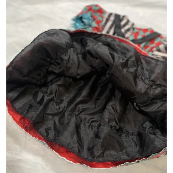 Spirit‎ Halloween Carnival Cuties Toddler Costume 5T-6T Black/Red Queen Clown - Picture 9 of 10